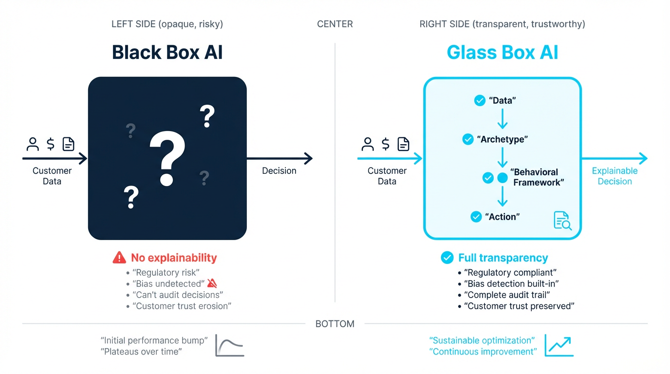 Black Box AI vs Glass Box AI comparison