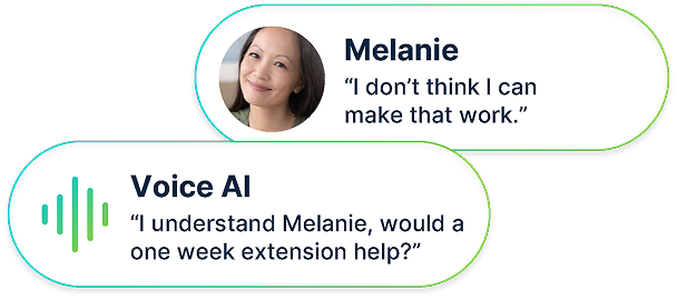 AI negotiating payment terms in real-time based on customer capacity and behavioral signals