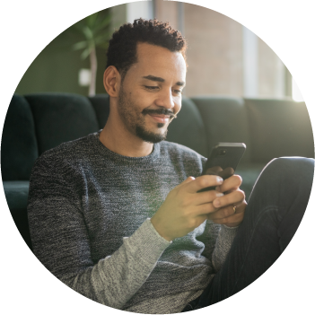 Symend resources hub showcasing research guides and behavioral science insights for debt recovery